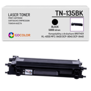 Toner do BROTHER TN135BK Black Zamiennik