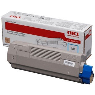 OKI oryginalny toner MC760 MC770 MC780 dn, dnf, fax 45396303 cyan