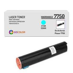 EOL Toner do XEROX 7750 106R00653 Cyan Zamiennik