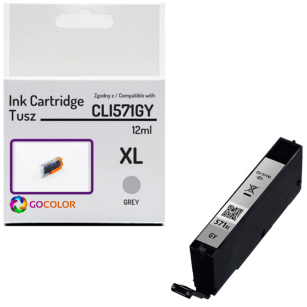 Tusz do CANON CLI571GY XL 0335C001 Grey 100 % nowy zamiennik