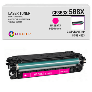 Toner do HP CF363X 508X M552 M553 Magenta Zamiennik