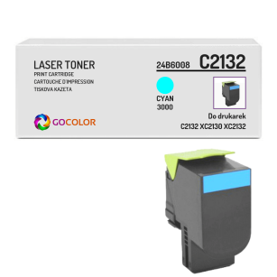 EOL Toner do LEXMARK C2132W 24B6008 Cyan Zamiennik