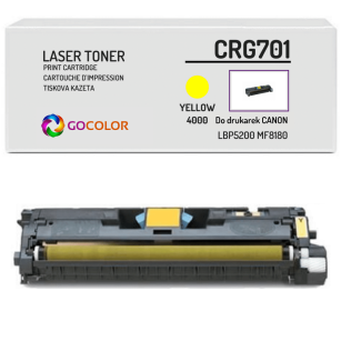 EOL Toner do CANON CRG701 9284A003 Yellow Zamiennik