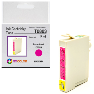 Tusz do EPSON T0803 Magenta Zamiennik