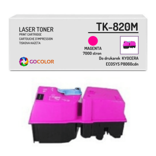 Toner do KYOCERA TK820M FSC8100 DN Magenta zamiennik