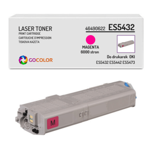 Toner do OKI ES5463 ES5473 ES5432 ES5442 46490622 Magenta