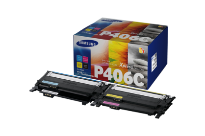 SAMSUNG oryginalny toner SU375A CLTP406C CMYK 4pack