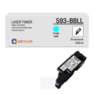 Toner do DELL E525 593BBLL H5WFX Cyan Zamiennik