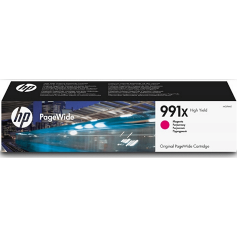 HP oryginalny Tusz M0J94AE 991X magenta