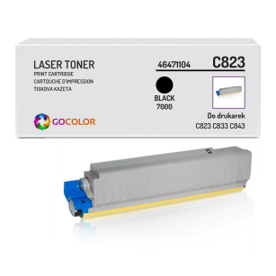 Toner do OKI C823 C833 C843 46471104 Black Zamiennik