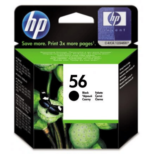 HP oryginalny Tusz C6656AE 56 black