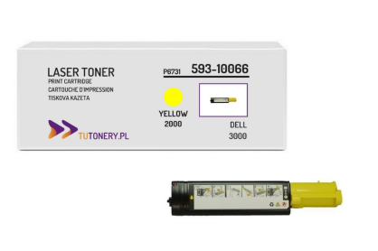 Toner do DELL 3000 3100 KP6731 Yellow Zamiennik