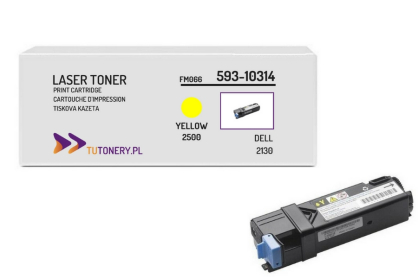 Toner do DELL 2130 2135 FM066 Yellow Zamiennik