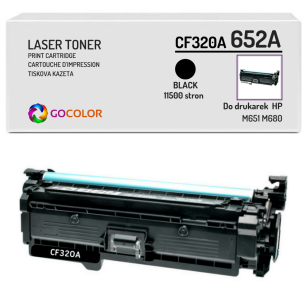 Toner do HP CF320A 652A M651 M680 Black Zamiennik