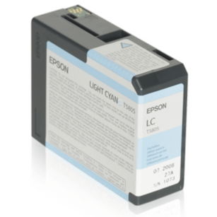 Epson oryginalny tusz T5805 C13T580500 light cyan