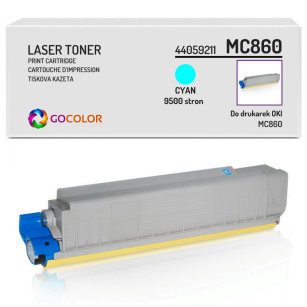 Toner do OKI MC860 dn, cdtn, cdxn, CX2633 44059211 Cyan zamiennik