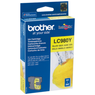 Brother oryginalny Tusz LC980Y yellow