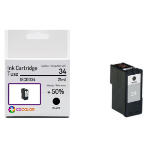 EOL Tusz do LEXMARK 34 18C0034E Black Zamiennik