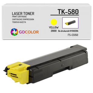 Toner do KYOCERA TK580Y Yellow zamiennik