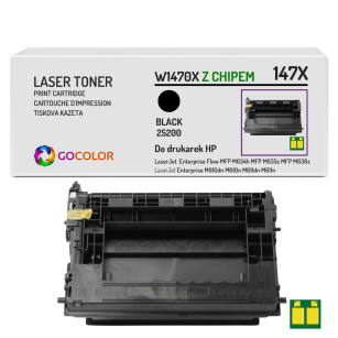 Toner do HP W1470X M610 M611 M612 Black Zamiennik Z CHIPEM 25.2K