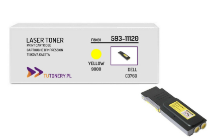 Toner do DELL C3760 C3765 59311120 Yellow Zamiennik