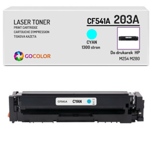 Toner do HP CF541A 203A M254 M280 Cyan Zamiennik