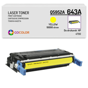 Toner do HP Q5952A 643A 4700 Yellow Zamiennik