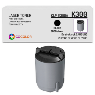 EOL Toner do SAMSUNG CLP300 CLPK300A Black Zamiennik