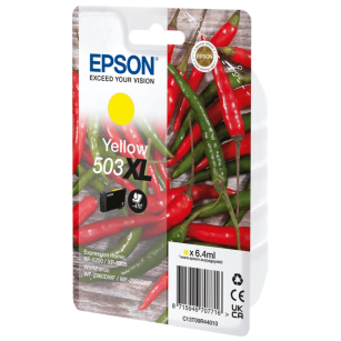 Epson oryginalny tusz 503XL T09R440 C13T09R44010 XP5200 XP5205 WF2960DWF WF2965DWF yellow 6.4ml