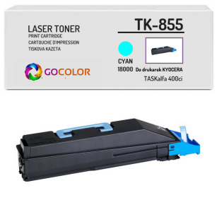 EOL Toner do KYOCERA TK855C Cyan zamiennik