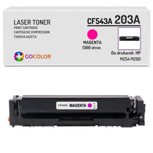 Toner do HP CF543A 203A M254 M280 Magenta Zamiennik