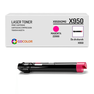 EOL Toner do LEXMARK X950 X950X2MG Magenta Zamiennik