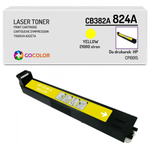 Toner do HP CB382A 824A CP6015 CM6030 Yellow Zamiennik