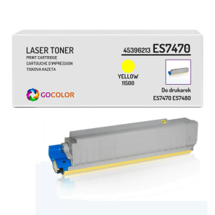 Toner do OKI ES7470 ES7480 45396213 Yellow Zamiennik