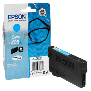 Epson oryginalny tusz 408L T09K240 C13T09K24010 WFC4310DTWF WFC4810DTWF cyan 21.6ml