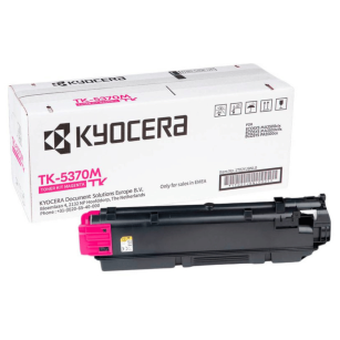 Kyocera oryginalny toner TK5370M 1T02YJBNL0 ECOSYS MA3500 cifx MA3500 cix PA3500 cx Magenta 5.0K