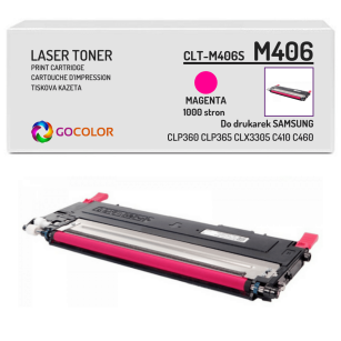 Toner do SAMSUNG CLP360 CLX3305 CLTM406S Magenta Zamiennik