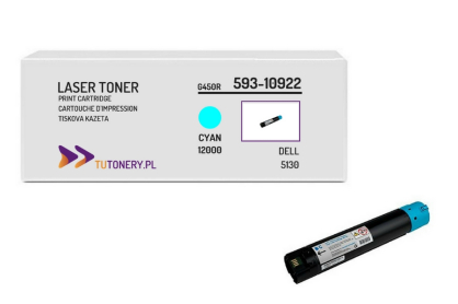 Toner do DELL 5130 T222N Cyan Zamiennik