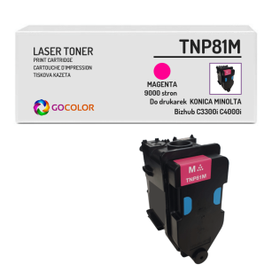 Toner do MINOLTA TNP81M AAJW351 AAJW3D2 Bizhub C3300i C4000i Magenta Zamiennik