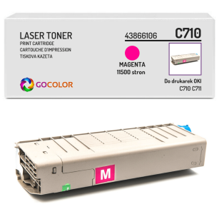 Toner do OKI C710 C711 n, dn, cdtn, dtn, dm, 43866106 Magenta zamiennik