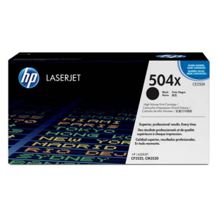 HP oryginalny toner CE250X black 504X 