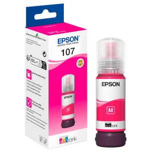 Epson oryginalny tusz 107 T09B3 C13T09B340 EcoTank ET18100 magenta 70ml