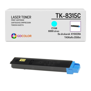 Toner do KYOCERA TK8315C TaskAlfa 2550 ci Cyan zamiennik