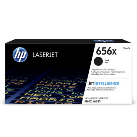 HP oryginalny toner CF460X black 656X