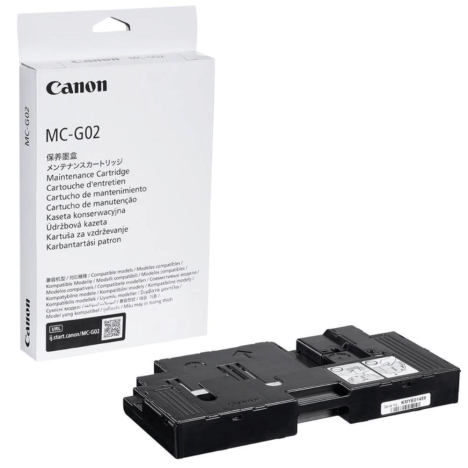 CANON oryginalny pojemnik na zużyty tusz MC-G02 4589C001 Canon PIXMA G1520 G1560 G2520 G2560, G3520, G3560