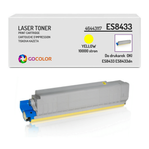 EOL Toner do OKI ES8433 ES8433DN 46443117 Yellow Zamiennik