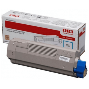 OKI oryginalny toner MC770 MC780 dn, dnf, fax 45396203 cyan