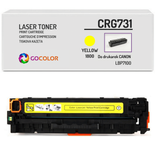 Toner do CANON CRG731 6269B002 Yellow Zamiennik