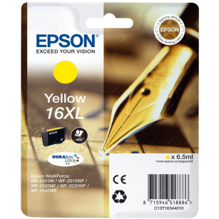 Epson oryginalny tusz 16XL T1634 C13T16344012 yellow