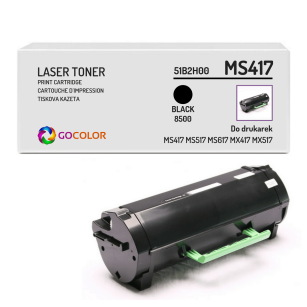 Toner do Lexmark MS417 51B2H00 Zamiennik